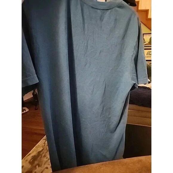 RVCA "Halfway" Short Sleeve Tee Mirage Blue Sz Medium NWT CR6 Excellent - Picture 4 of 7
